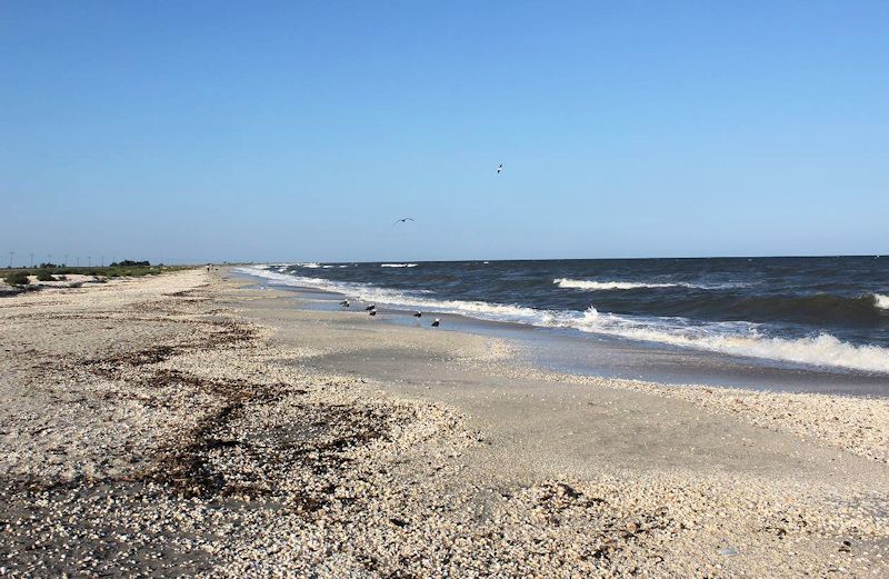 Am Strand von Gura Portitie