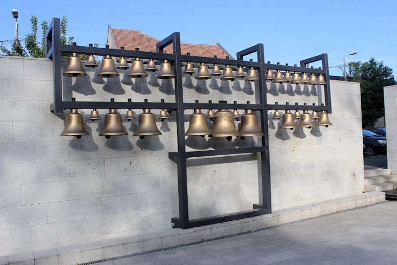 Im Zentrum von Baia Mare - Glockenspiel