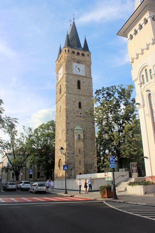 Im Zentrum von Baia Mare - Stefansturm