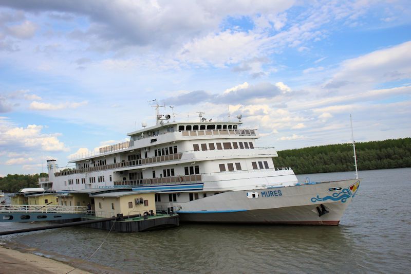 An der Uferpromenade an der Donau in Brăila