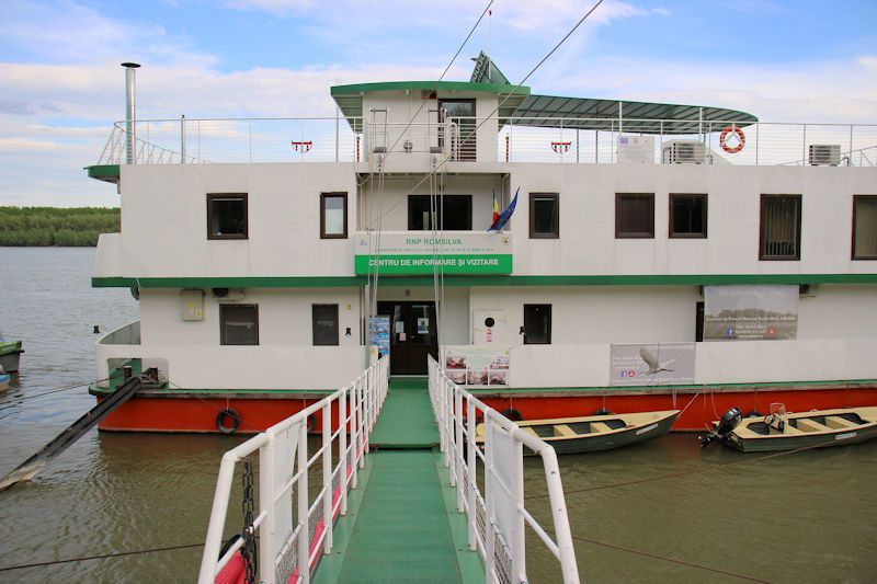 An der Uferpromenade an der Donau in Brăila