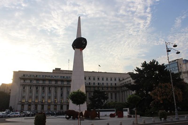 Die "Celea Victorei" in Bukarest - Am Platz der Revolution