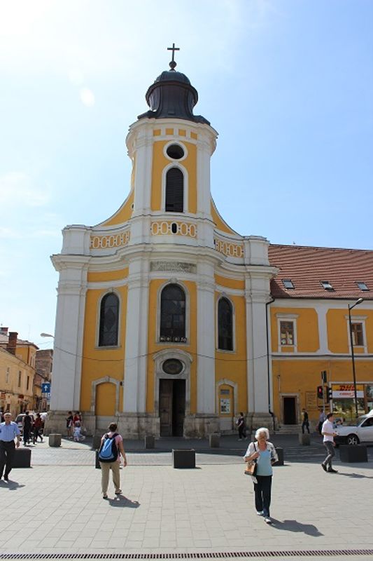 Im Zentrium vom Cluj Napoca (Klausenburg) 