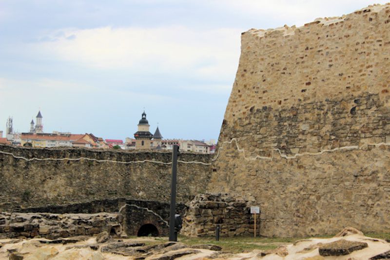 Die Festung von Suceava - Mai 2016