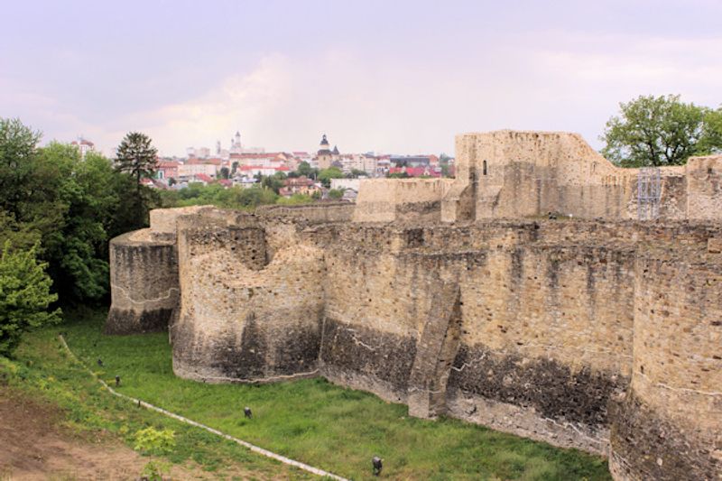 Die Festung von Suceava - Mai 2016