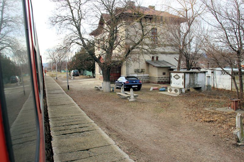 Stop am Bahnhof Tulucești