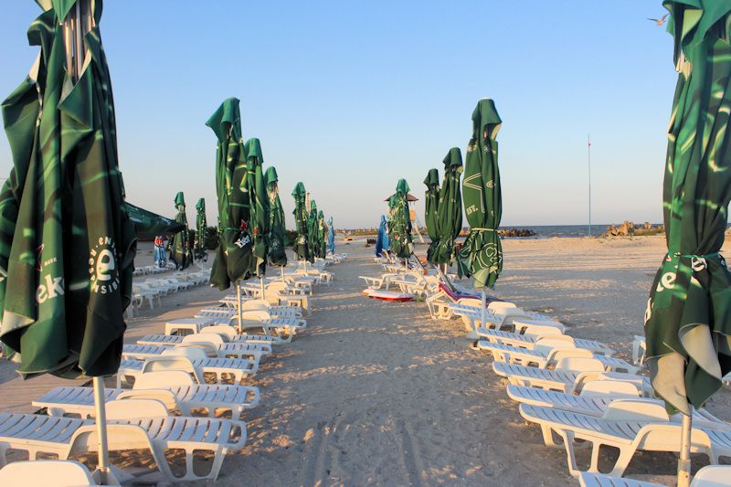 Am Strand von Gura Portitei