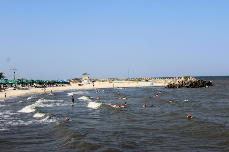 Am Strand von Gura Portitei