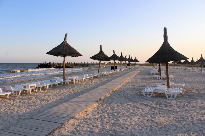 Am Strand von Gura Portitei