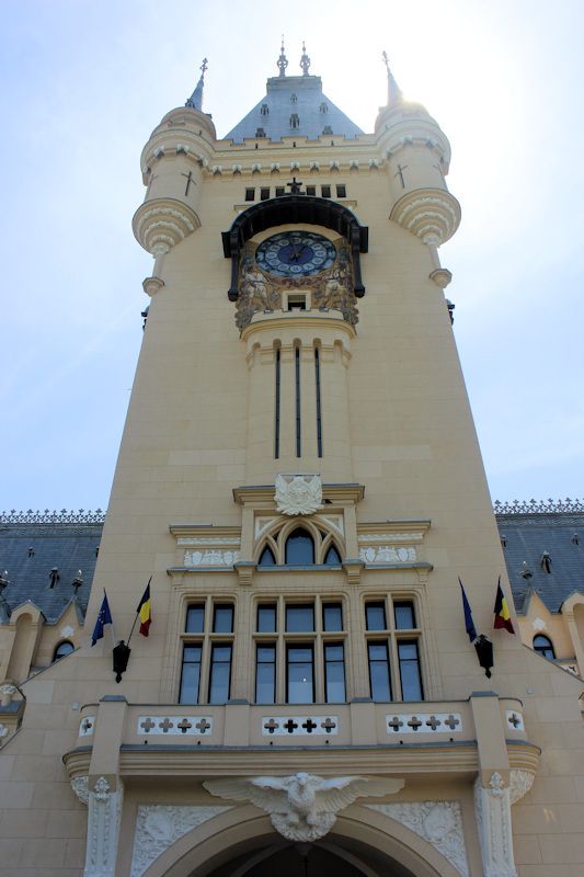 Iasi - Turm des Kulturpalastes (Palatul Culturii)