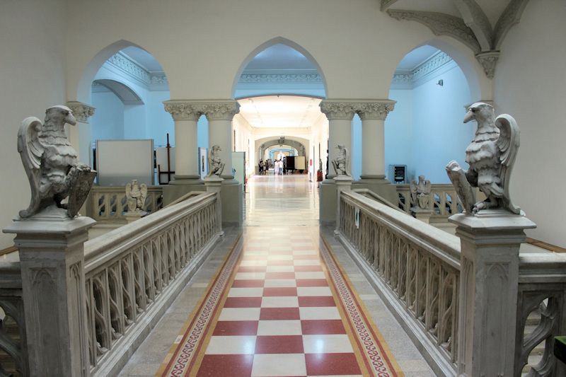 Iasi - im Kulturpalast (Palatul Culturii) 