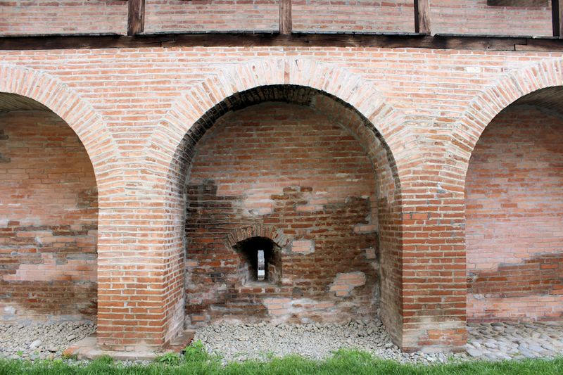  Außenmauer der Festung von Targu Mures