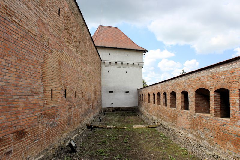 Außenmauer der Festung von Targu Mures