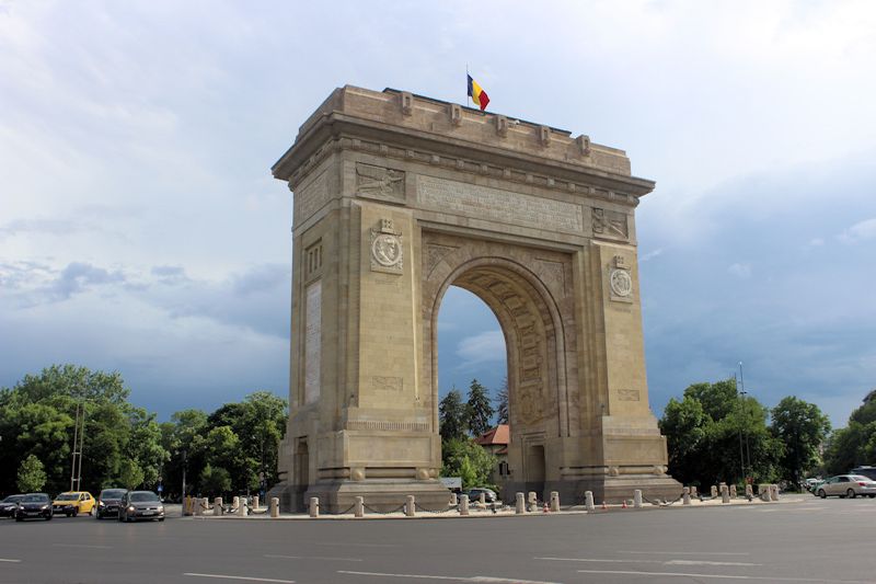 Triumphbogen (Bukarest) - Arcul de Triumf in Bukarest